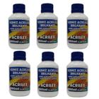 Verniz Acrílico Brilhante Acrilex 100 Ml - Kit 6 Unidades