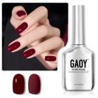 Verniz de unhas em gel GAOY Red 16mL Soak Off UV Light 1149 Cherry