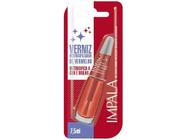 Verniz Extra Brilho Impala Intensificador Vermelho - Hipoalergênico 7,5ml