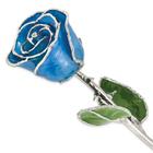 Verniz Mergulhado Prata Trim Blue Rose