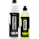 Vertex 500ML Limpeza Estofados Automotivo Residencial Remove Sujeiras Manchas Bactran 1,5L Limpador Bactericida Ultra Concentrado Vonixx