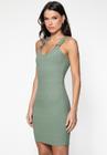 Vestido Argola Alças Guess Verde