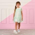 Vestido Ballet em Tule na cor Verde - Mom Sucré