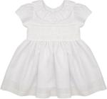 Vestido Batizado Casinha de Abelha Bordado Bebê Papilloo