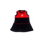 Vestido Bebê Flamengo Regata Oficial