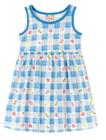 Vestido Bebê Frutinhas Infantil Menina em Meia Malha Algodão Frutas - Brandili