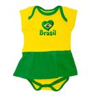 Vestido body torcida baby brasil oficial licenciado