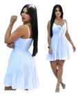 Vestido Branco Curto Veste Super Bem Lindo e Confortável