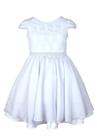 Vestido Branco infantil Festa - Primeira comunhão - Formatura