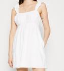 Vestido Branco Tamanho GG Abercrombie & Fitch