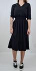 Vestido Chloe Pretty Girl Preto 100% Viscose Feminino Blufera Jeans 21521-10