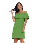 Vestido Ciganinha Em Air Flow Rovitex Verde