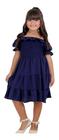 Vestido Ciganinha Infantil Menina Moda Blogueirinha Luxo