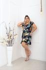 Vestido Ciganinha Plus Size Estampas Verão Tamanho Grande Dora