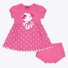 Vestido com Calcinha Bebê Menina Kyly 1000418