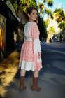 Vestido Curto Boho Paisley Folk