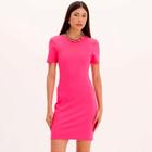 Vestido Curto Easy Lança Perfume Ve25 Rosa Feminino