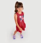 Vestido Curto Floral Infantil Lilica