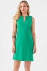 Vestido Curto PKS Linho Verde