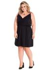 Vestido Curto Plus Size Alcinha