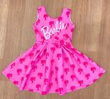 Vestido Temático Barbie Pink Tam.GG (8-9 Anos) - PopKids Store Moda Infantil