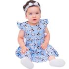 Vestido Princesa Infantil Rn a 4 Meses, Roupa Infantil para Bebê Vestido  Nunca Usado 83402110