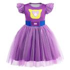 Vestido de Fantasia Marendyee Kitties para Meninas (3 a 10 anos) - Natal