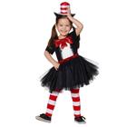 Vestido de fantasia Spirit Halloween Dr. Seuss Cat In The Hat 3T-4T