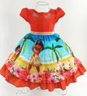 Vestido Trapézio Moana Bebê 2 Anos - PopKids Store Moda Infantil