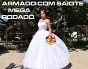 Vestido de noiva com manga saia princesa com 6 metros - PARTYLIGHT ATELIER  DAS NOIVAS - Vestido de Noiva - Magazine Luiza