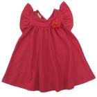 Vestido Delicado Milon Infantil Menina Vermelho Natal Festa