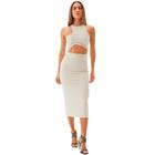 Vestido Easy Lança Perfume Super Mid AV24 Off White Feminino