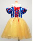 Vestido Fantasia Halloween Carnaval Infantil Temático Princesa Branca de Neve - Só Princesas