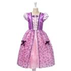 Vestido Fantasia Infantil Princesa Lilás Roxo - Só Princesas