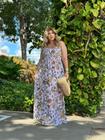 Vestido Feminino Estampado Plus Size