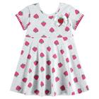 Vestido Feminino Infantil Morango Kyly