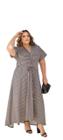 Vestido Feminino Plus Size Assimetrico Soltinho