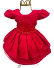 Vestido Festa Infantil Menina Criança Lindo Veneza Bebe Luxo
