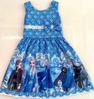 Vestido Infantil Frozen Princesa Aplique Gelo Festas - TEMATICOS - Vestido  Feminino - Magazine Luiza