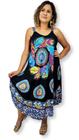 Vestido Feminino Regata Trapézio Plus Size Boho Estampado Frutas - Sarat  Moda Indiana - Vestido Plus Size Feminino - Magazine Luiza