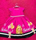 Vestido Infantil Barbie Rosa Branco Xadrez Filme Look Festa - Tio Dedé -  Vestido Infantil - Magazine Luiza