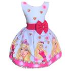 Vestido Infantil Barbie Filme Xadrez Festa Luxuoso - Charlotte - Vestido  Infantil - Magazine Luiza