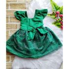 vestido infantil bebê veste 6 meses até 1 ano menina festas tule com glitter