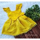 vestido infantil bebê veste 6 meses até 1 ano menina festas tule com glitter