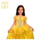 Vestido Infantil Bela Fantasia, Disney A Bela E A Fera Tam M