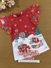 Vestido Infantil Cinti Verão Ursinho Natal