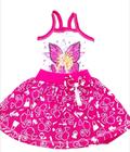 Vestido Infantil Barbie Filme Xadrez Festa Luxuoso - Charlotte - Vestido  Infantil - Magazine Luiza