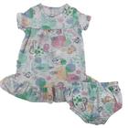 Vestido Infantil Curto 88454 - Malwee Zig Zig Zaa