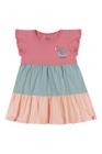 Vestido Infantil Curto 'Três Marias Caracol'