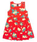 Vestido Infantil Estampado Select Vermelho